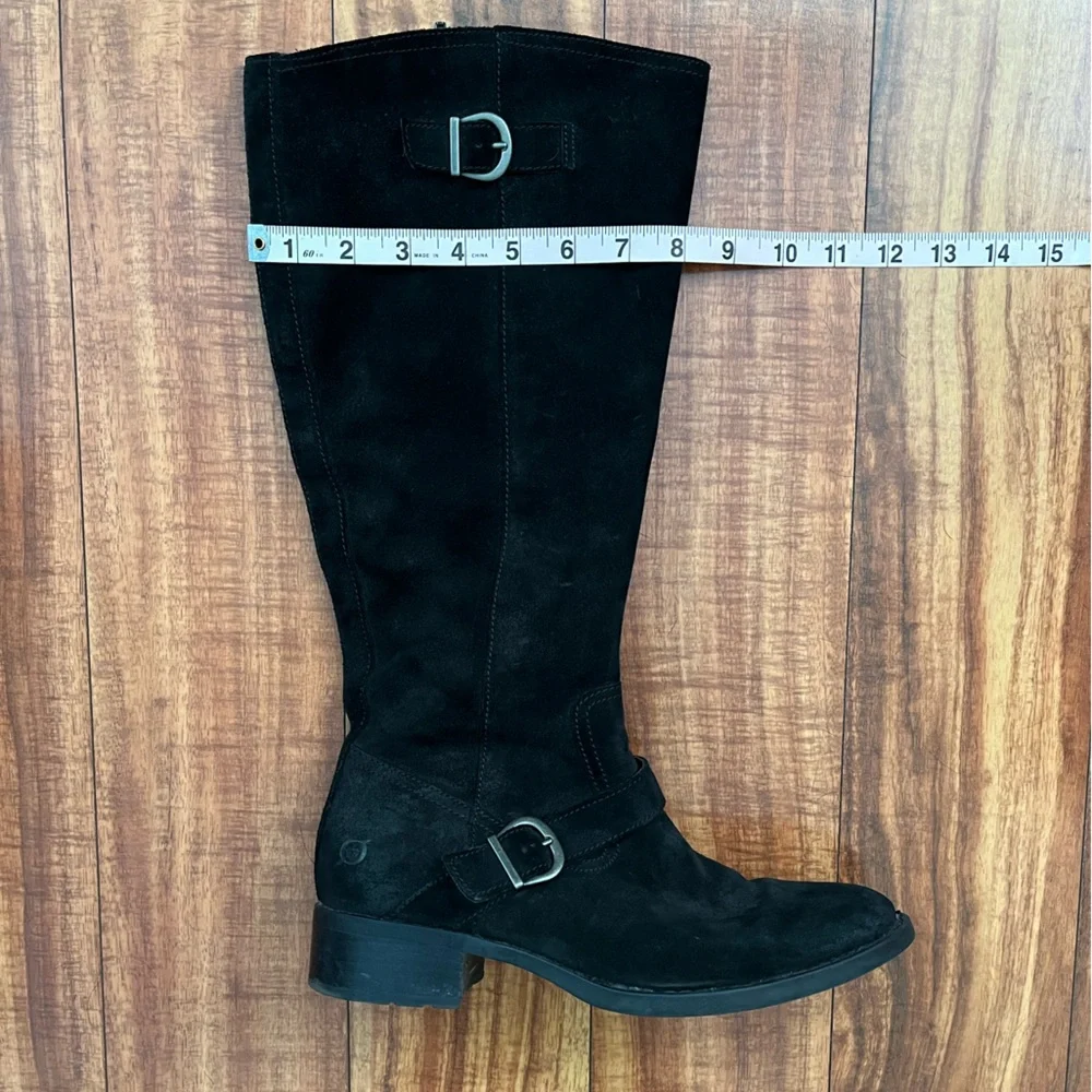 Born knee high boots with buckle detail